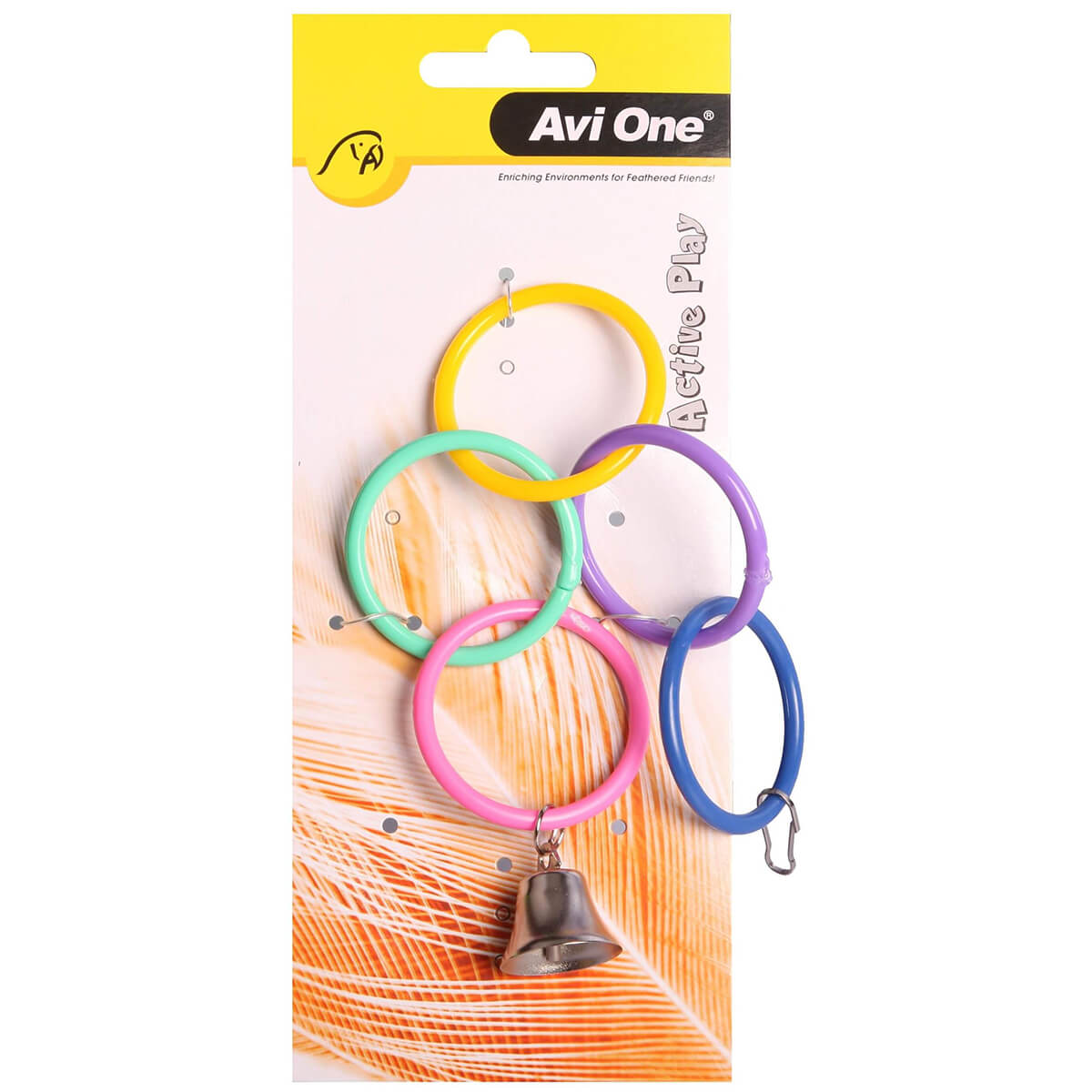 Avi One Bird Toy Olympic Ring with Bell (112111000227) [default_color]