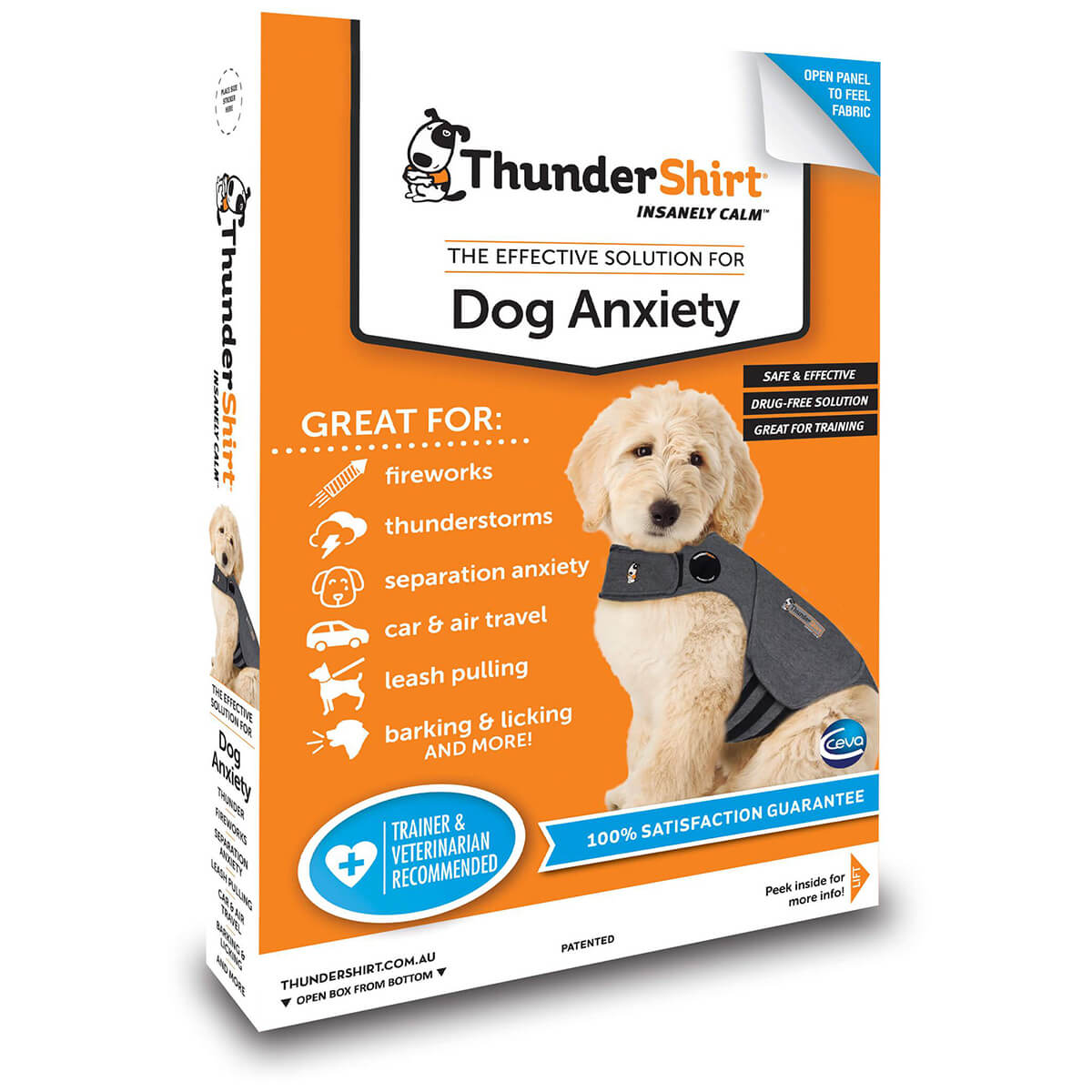 Thundershirt - Anti Anxiety Shirt for Dogs (121217000071) [Grey]