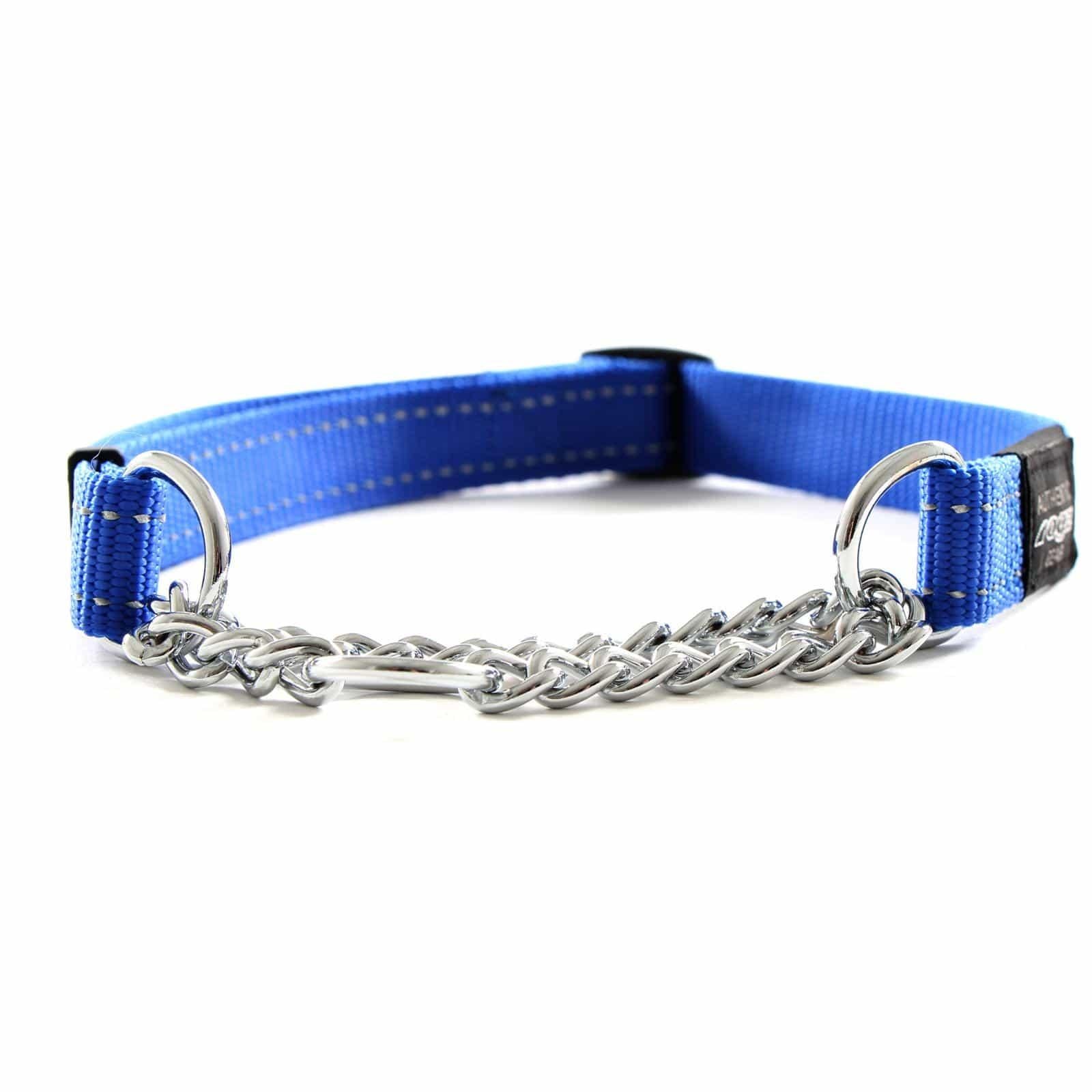 Rogz - Obedience - Half Check Chain - Dog Collar (121913000022) [Blue]