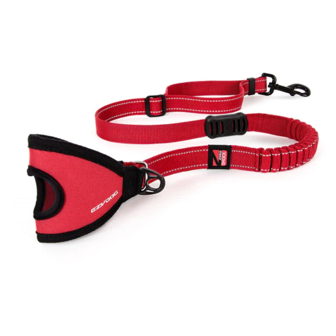 EzyDog Handy Leash with Zero Shock 48inch (121919000349) [Red]