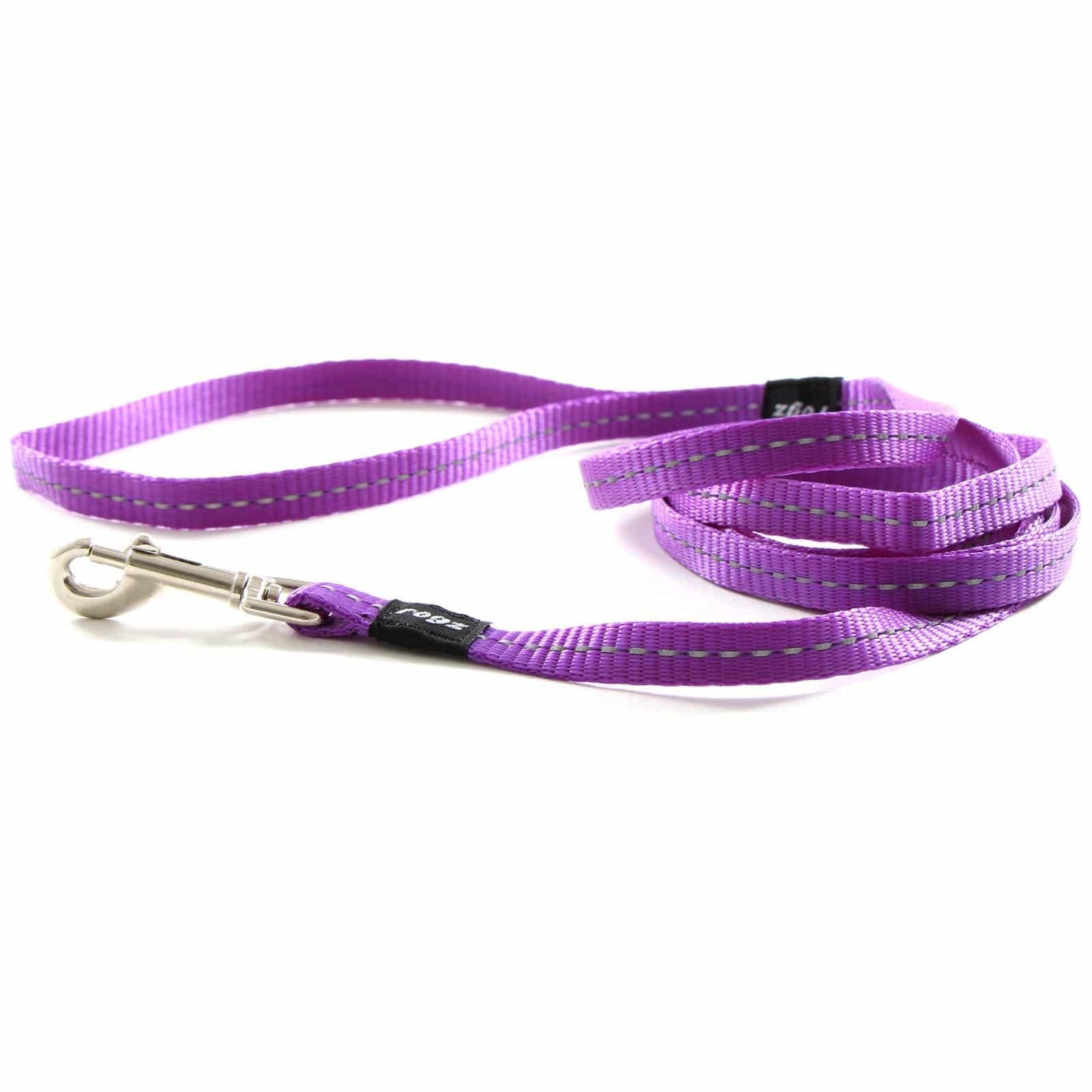 Rogz - Reflective Nylon Dog Lead (121922000020) [Purple]