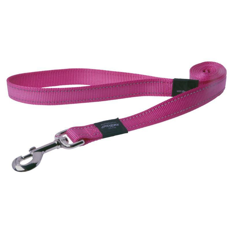 Rogz - Reflective Nylon Dog Lead (121922000306) [Pink]