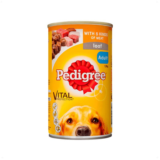 Pedigree Adult Loaf 5 Kinds Of Meat Wet Dog Food 1.2kg (122013000055) [default_color]