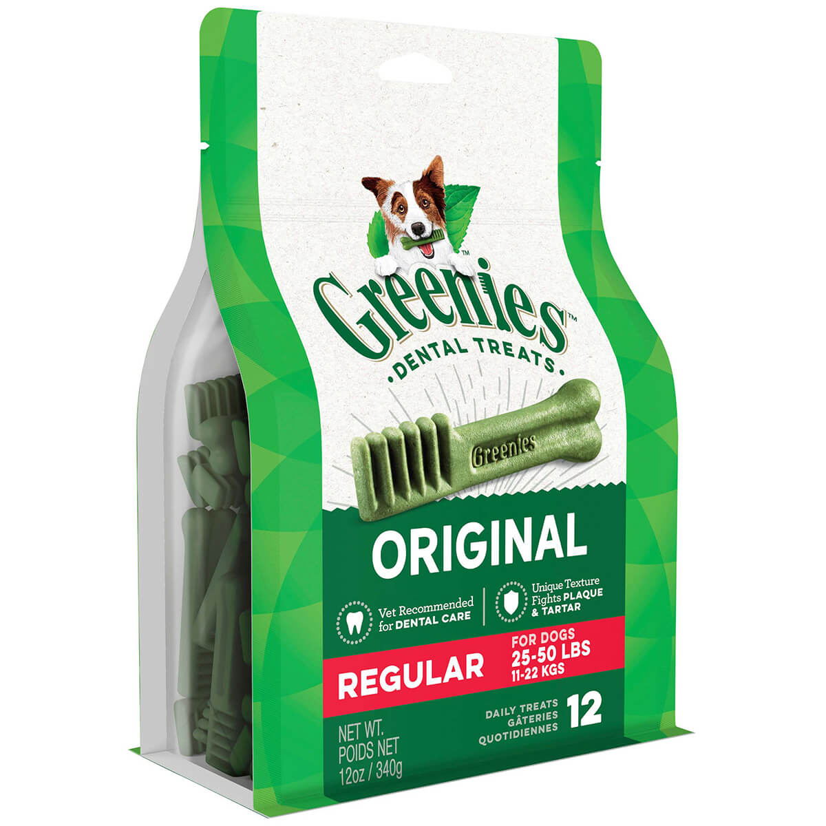 Greenies Regular Dental Chews For Medium Dogs Treats (122311000052) [default_color]