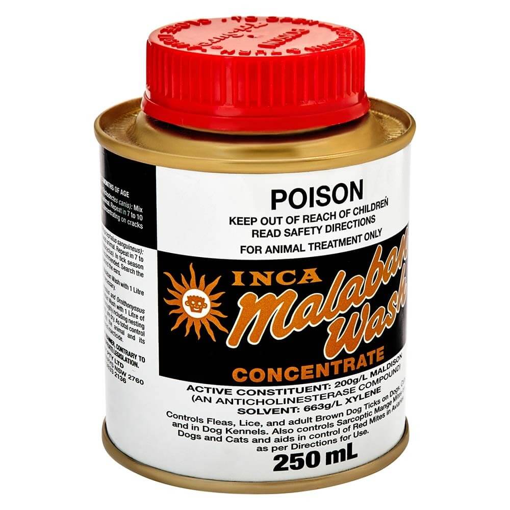 Inca Malaban Dog Flea & Tick Wash 250ml (122613000063) [default_color]