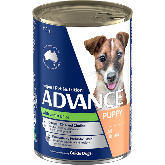 Advance Growth Puppy Lamb & Rice Wet Dog Food 410g (122711000112) [default_color]