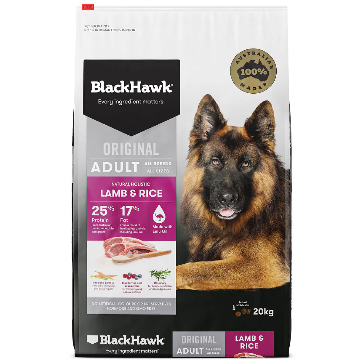 Black Hawk Original Lamb & Rice Adult Dry Dog Food (122713000003) [default_color]