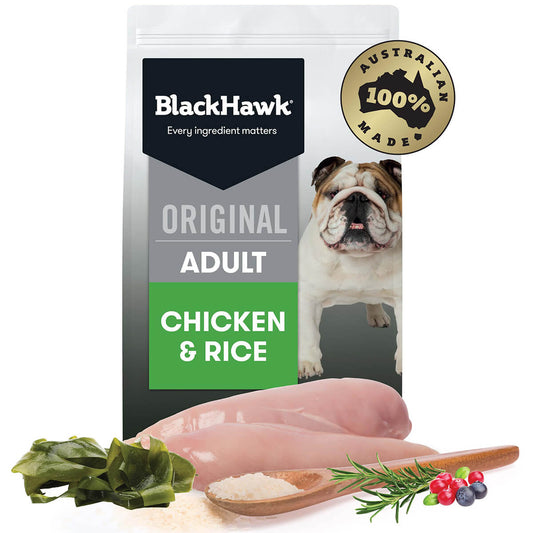 Black Hawk Original Adult Chicken & Rice Dry Dog Food (122713000012) [default_color]