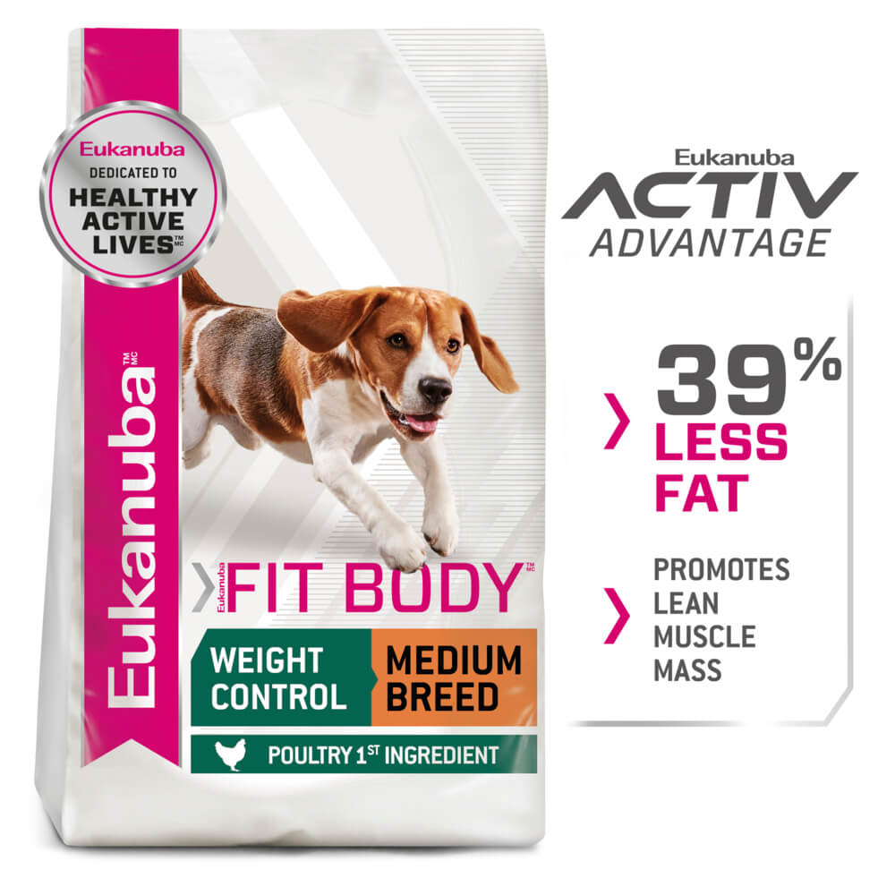 Eukanuba Medium Breed Fit Body Adult Dry Dog Food (122717000028) [default_color]