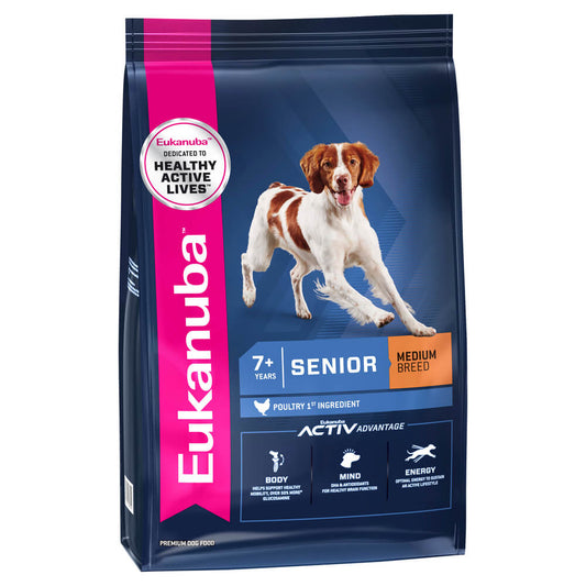 Eukanuba Medium Breed Senior Adult Dry Dog Food (122717000030) [default_color]