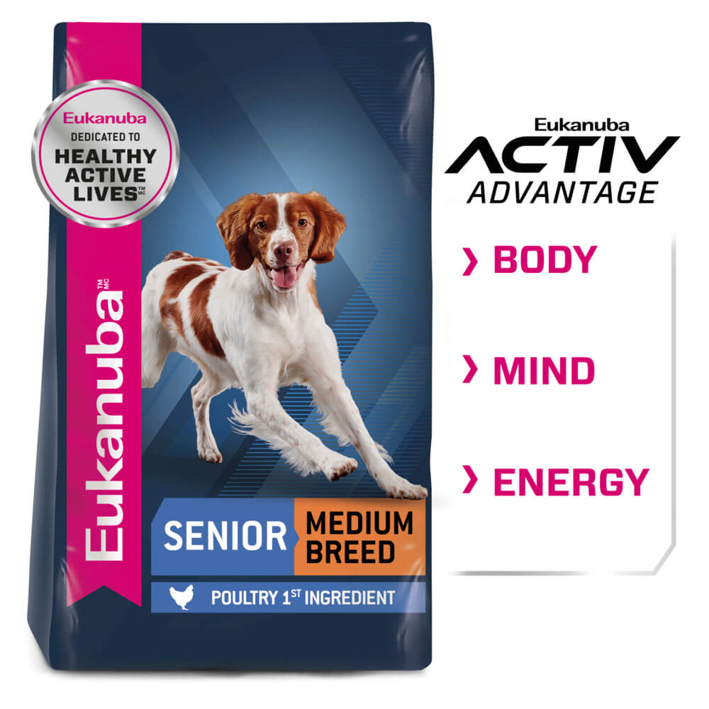 Eukanuba Medium Breed Senior Adult Dry Dog Food (122717000030) [default_color]