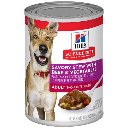 Hill's Science Diet Adult Beef Wet Dog Food 363g (122718000076) [default_color]