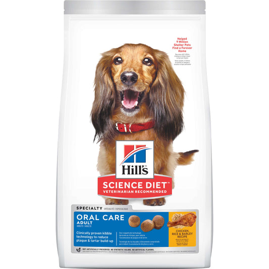 Hill's Science Diet Oral Care Adult Chicken Dry Dog Food (122718000092) [default_color]