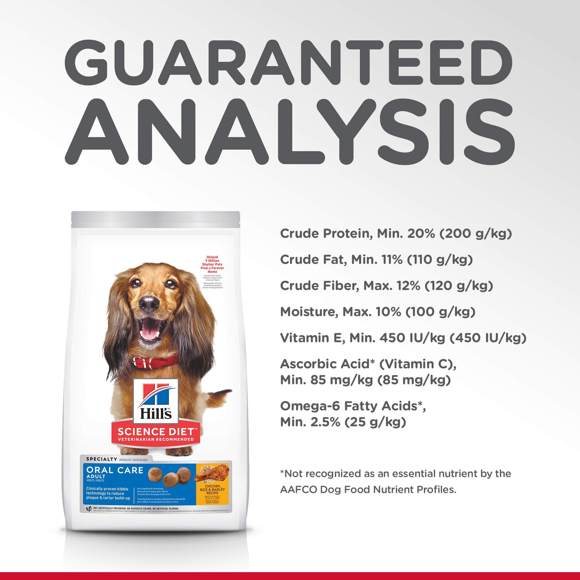 Hill's Science Diet Oral Care Adult Chicken Dry Dog Food (122718000092) [default_color]