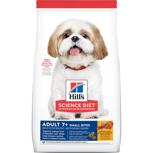 Hill's Science Diet Small Bites Senior Chicken Dry Dog Food 2kg (122718000160) [default_color]