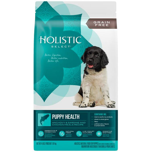 Holistic Select Health Grain Free Puppy Anchovy, Sardine & Chicken Dry Dog Food 1.81kg (122719000069) [default_color]