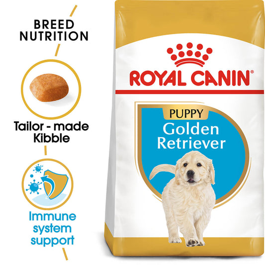 Royal Canin Golden Retriever Puppy Chicken Dry Dog Food 12kg (122725000010) [default_color]