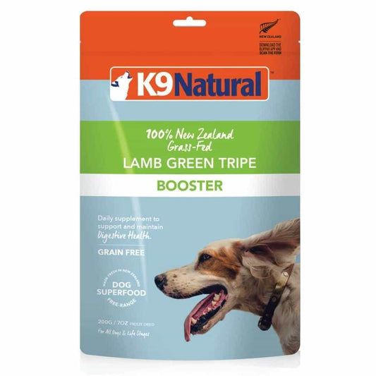 K9 Natural Freeze Dried Dog Supplement Lamb Green Tripe Dry Dog Food 200g (122729000017) [default_color]