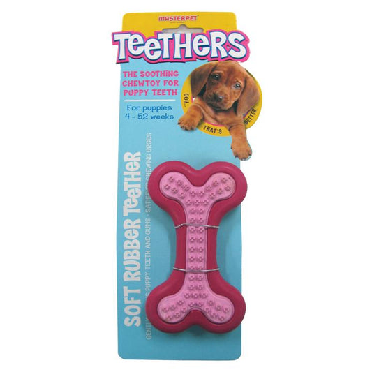 Teethers - Dental Massager Bone - Dog Chew Toy (122811000390) [Various]