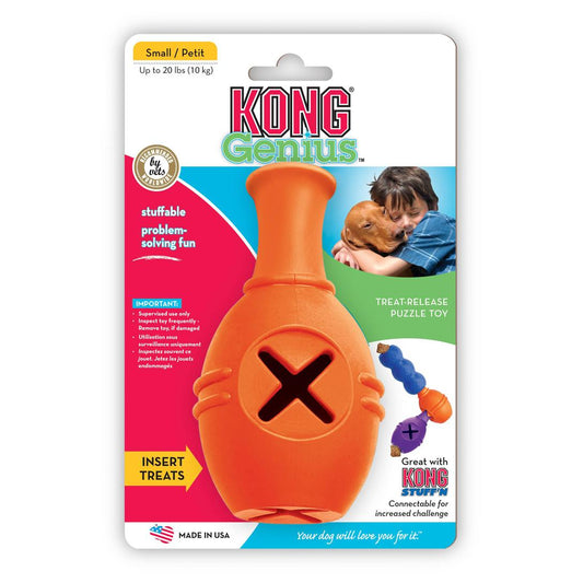 KONG Genius Leo Treat Dispensing Dog Toy (122812000106) [Various]