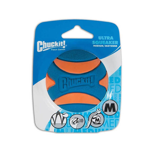 Chuckit Ultra Squeaker Ball Dog Toy Medium (122812000310) [default_color]