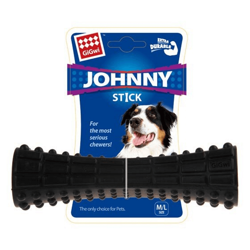 GiGwi Johny Stick Ex Durable Dog Toy (122812000474) [Black]