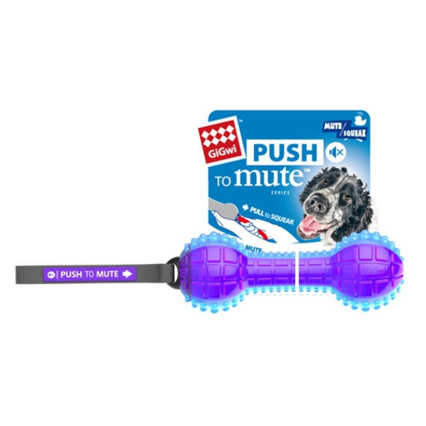 GiGwi Dumbell PTM Trans (122812000478) [Purple]