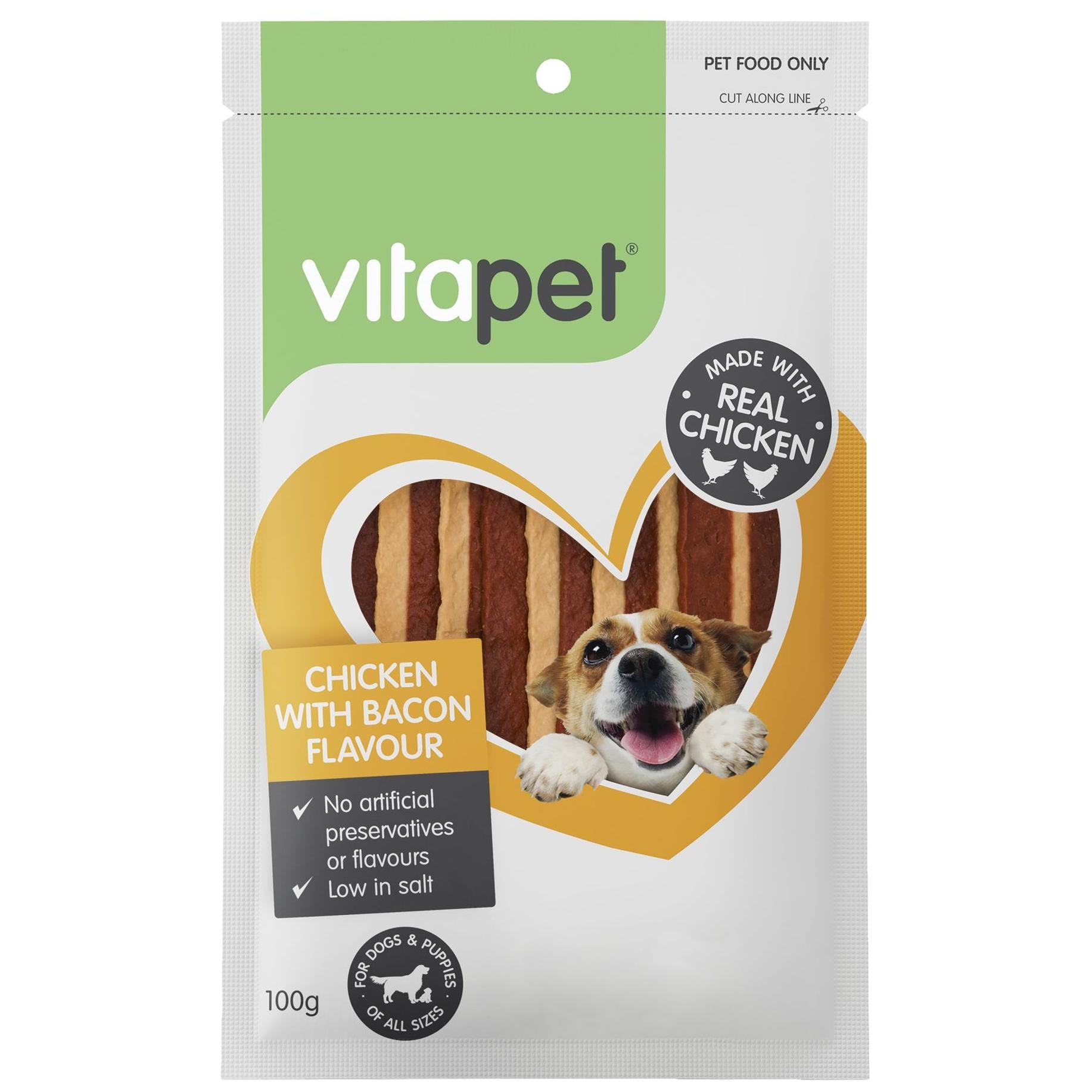 Vitapet Jerhigh Chicken & Bacon Dog Treats (122914000015) [default_color]