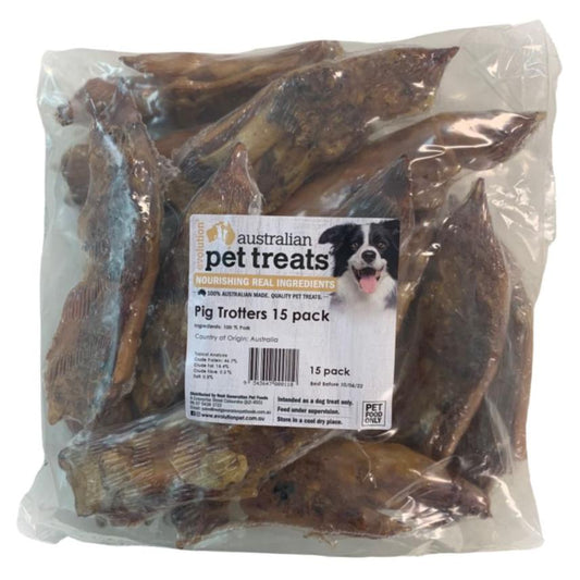 Australian Pet Treats Pig Trotter Dog Treats 15pk (122919000022) [default_color]