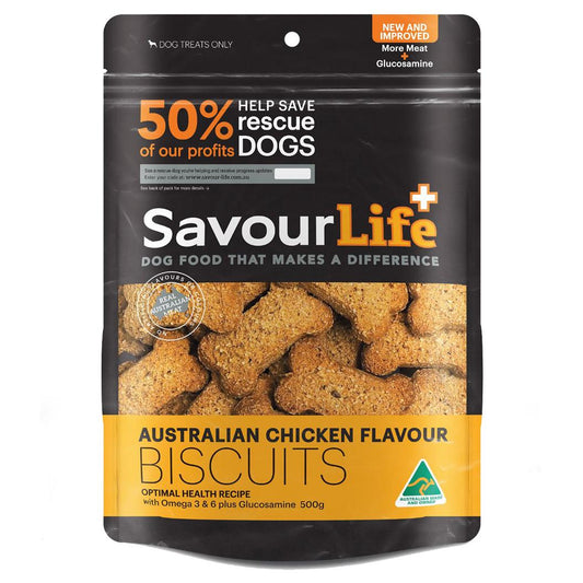 SavourLife Australian Chicken Biscuits Dog Treats 500g (122922000120) [default_color]