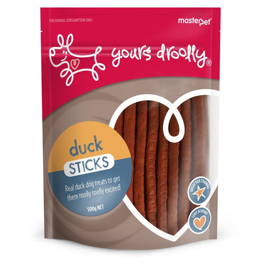 Yours Droolly Duck Sticks Dog Treats 500g (122922000155) [default_color]