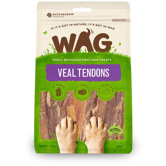WAG Veal Tendons Adult Dog Treats 200g (122922000174) [default_color]