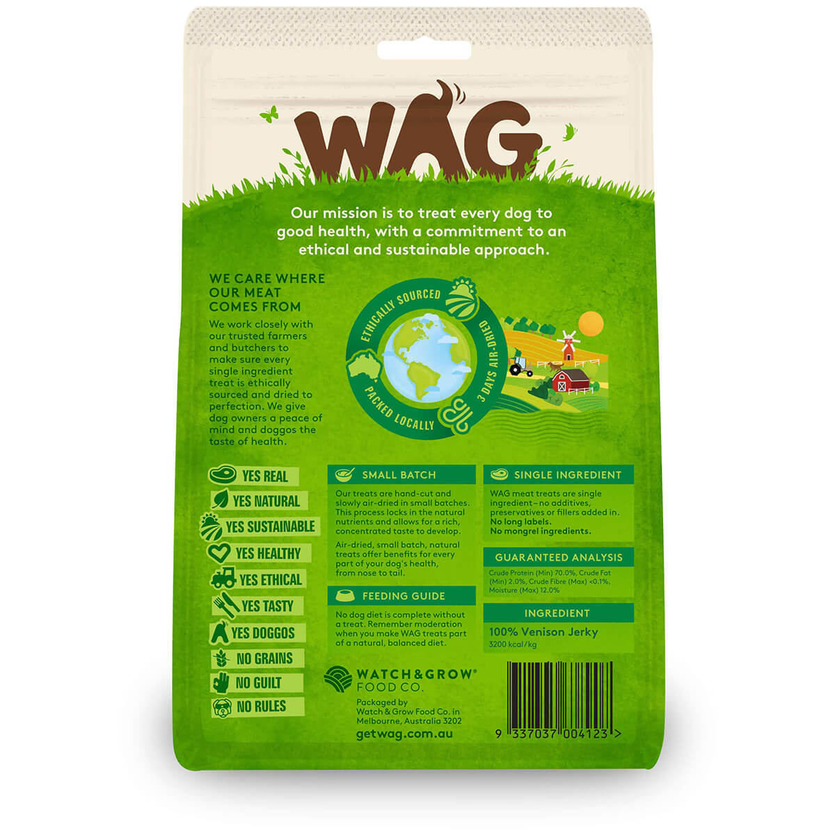 WAG Venison Dog Treats (122922000176) [default_color]