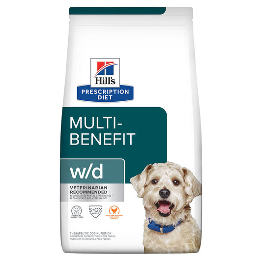 Hill's Prescription Diet W/D Multi Benefit Dry Dog Food