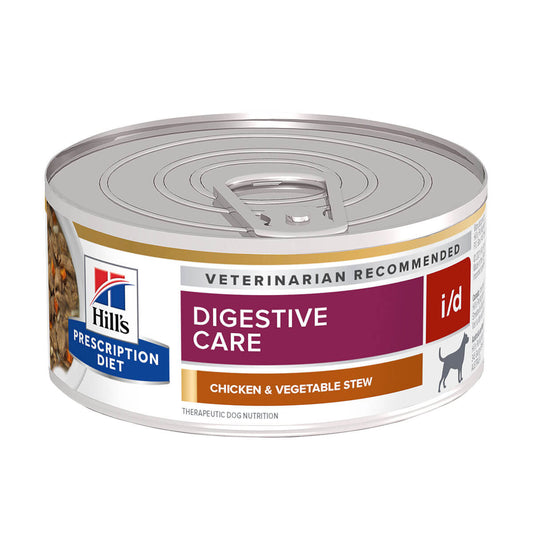 Hill's Prescription Diet i/d Digestive Care Chicken & Vegetable Stew Wet Dog Food 156g