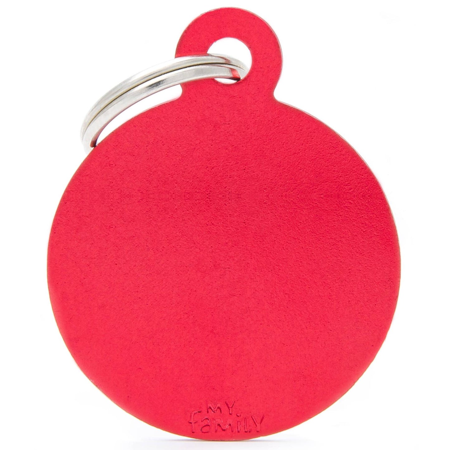 My Family Basic Dog Tag Circle (123101000073) [Blue/Black]