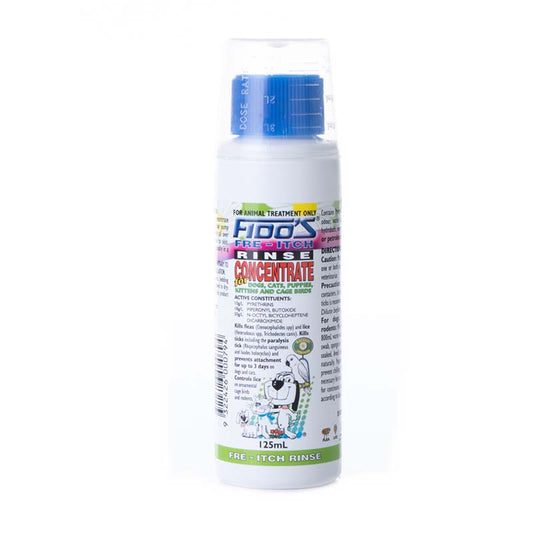 Fido's Fre-Itch Rinse Concentrate Flea and Lice Control 125ml