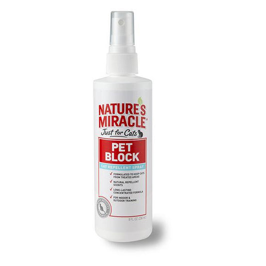 Nature's Miracle Just for Cats Pet Block Repellent Spray 236ml (131611000020) [default_color]