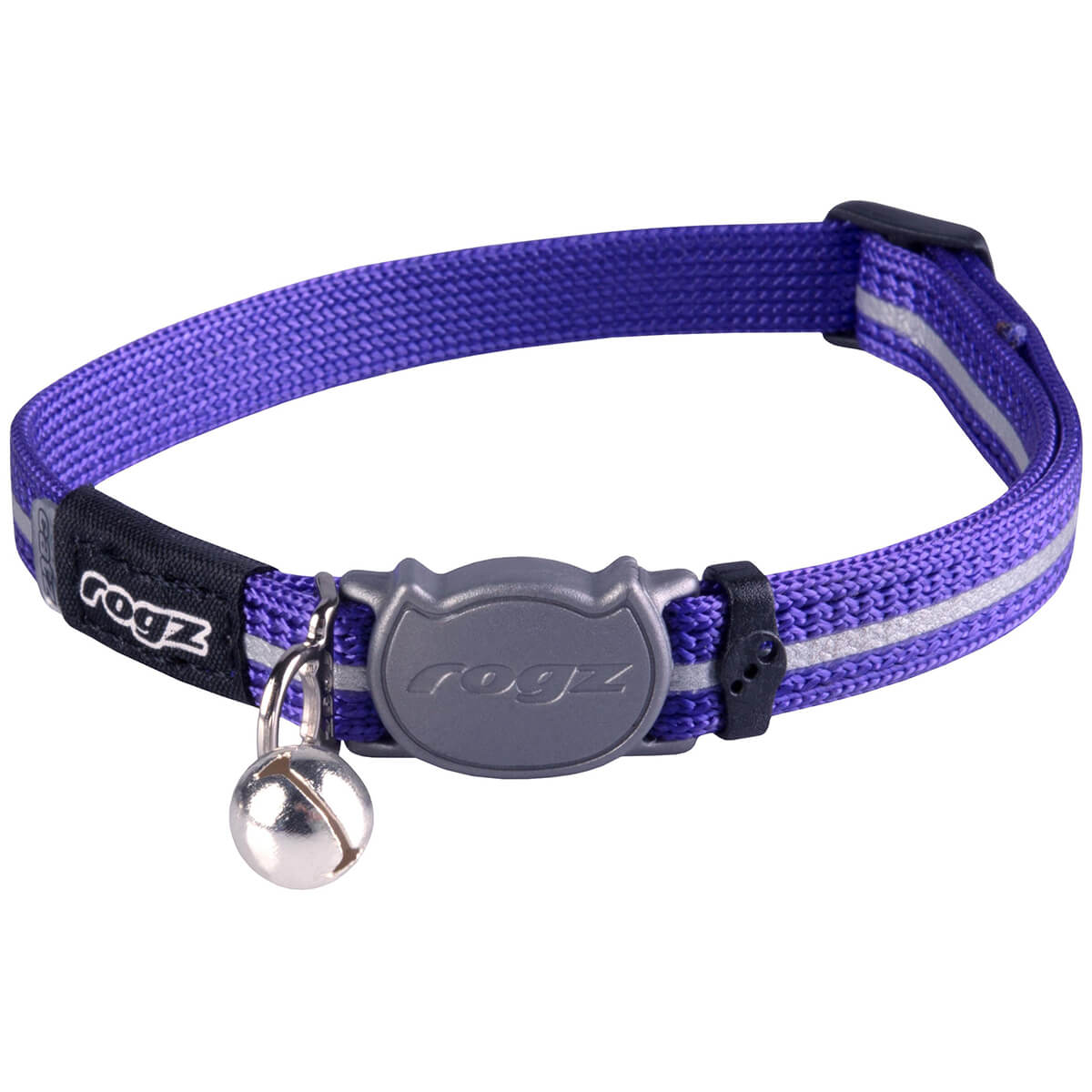 Rogz Alleycat Safeloc Collar (131711000072) [Purple]
