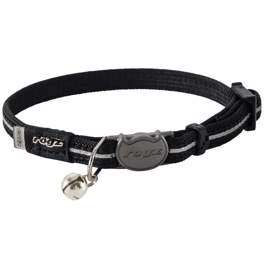 Rogz Alleycat Safeloc Collar (131711000104) [Black]