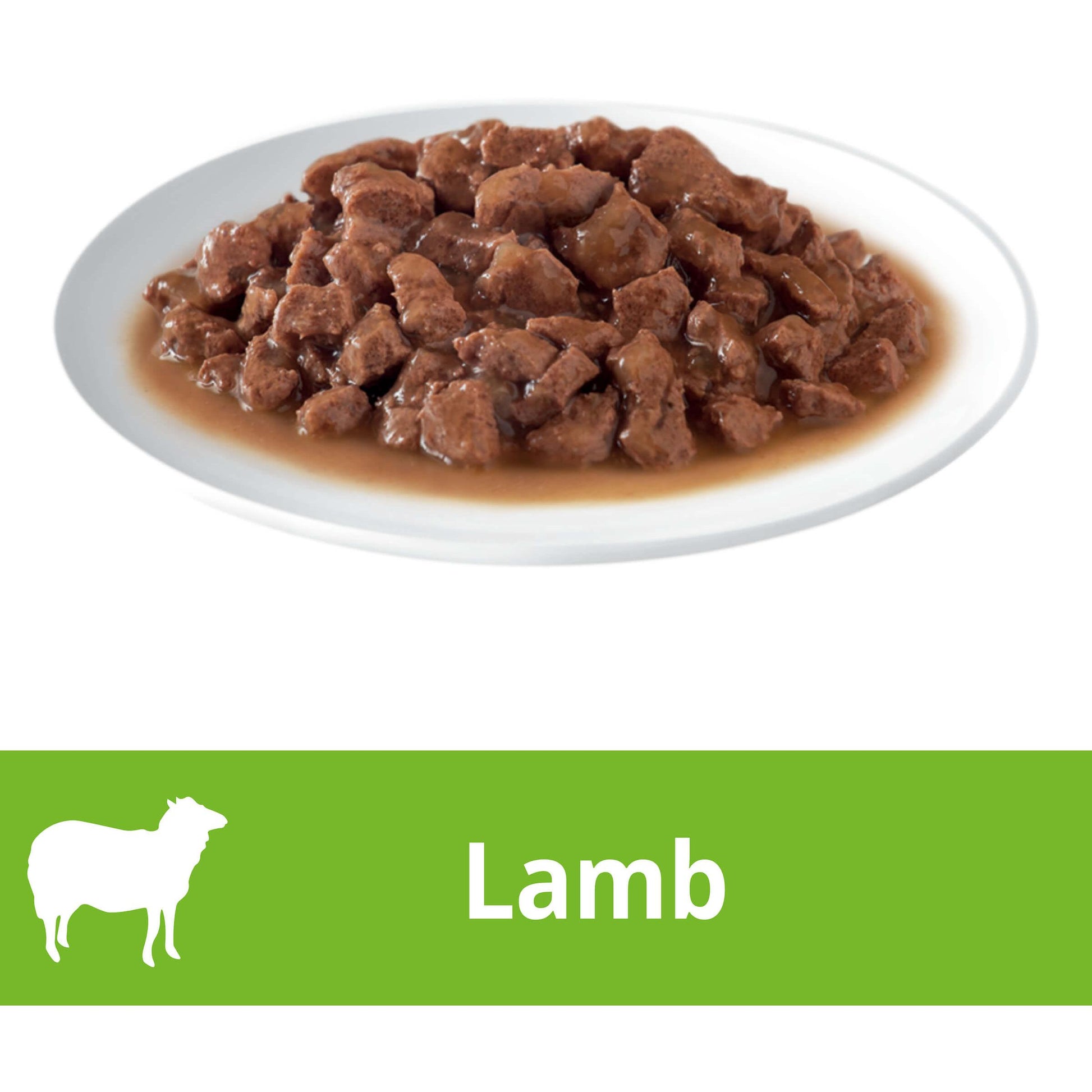 Dine Daily Variety Lamb Cuts In Gravy Wet Cat Food Tray (131812000061) [default_color]