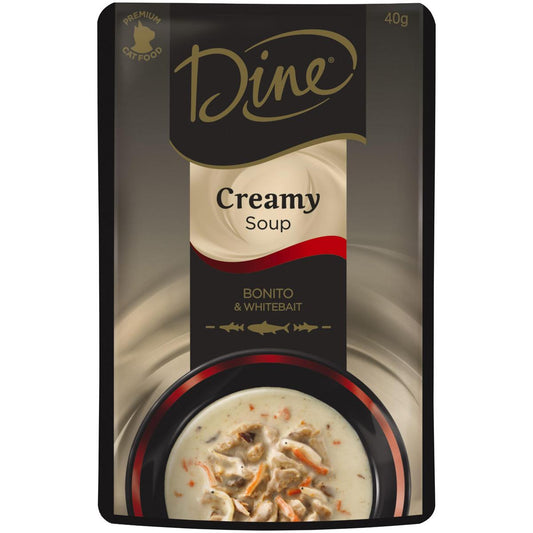 Dine Creamy Soup Bonito & Whitebait Wet Cat Food 40g (131812000231) [default_color]