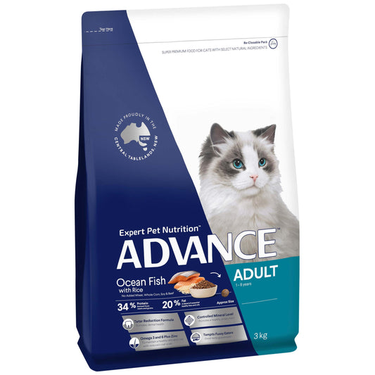 Advance Total Wellbeing Adult Fish Dry Cat Food 3kg (132611000030) [default_color]