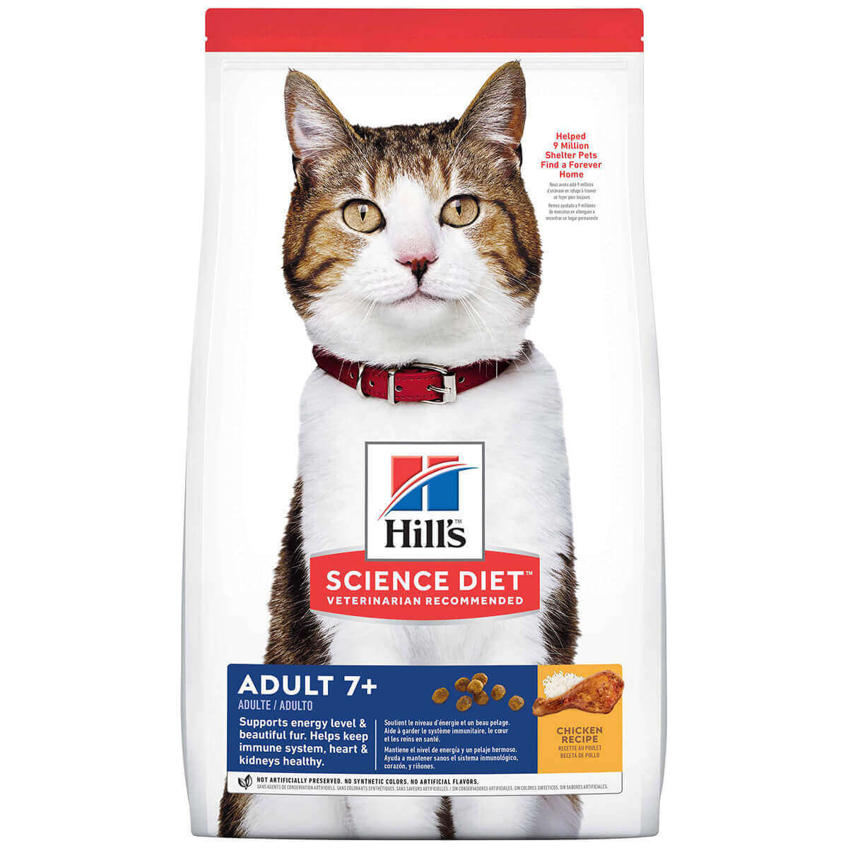 Hill's Science Diet 7+ Adult Dry Cat Food (132617000024) [default_color]