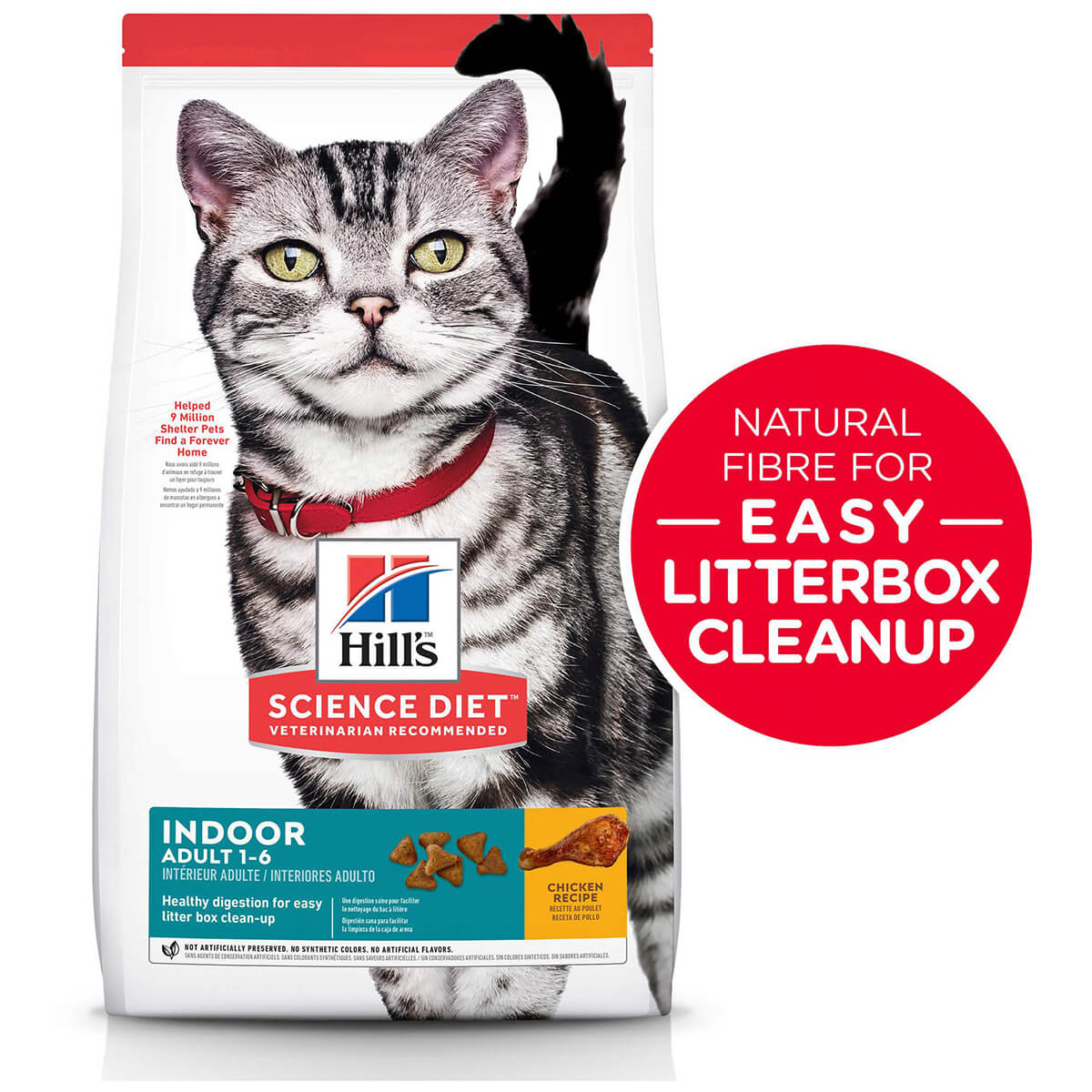 Hill's Science Diet Indoor Adult Dry Cat Food (132617000060) [default_color]