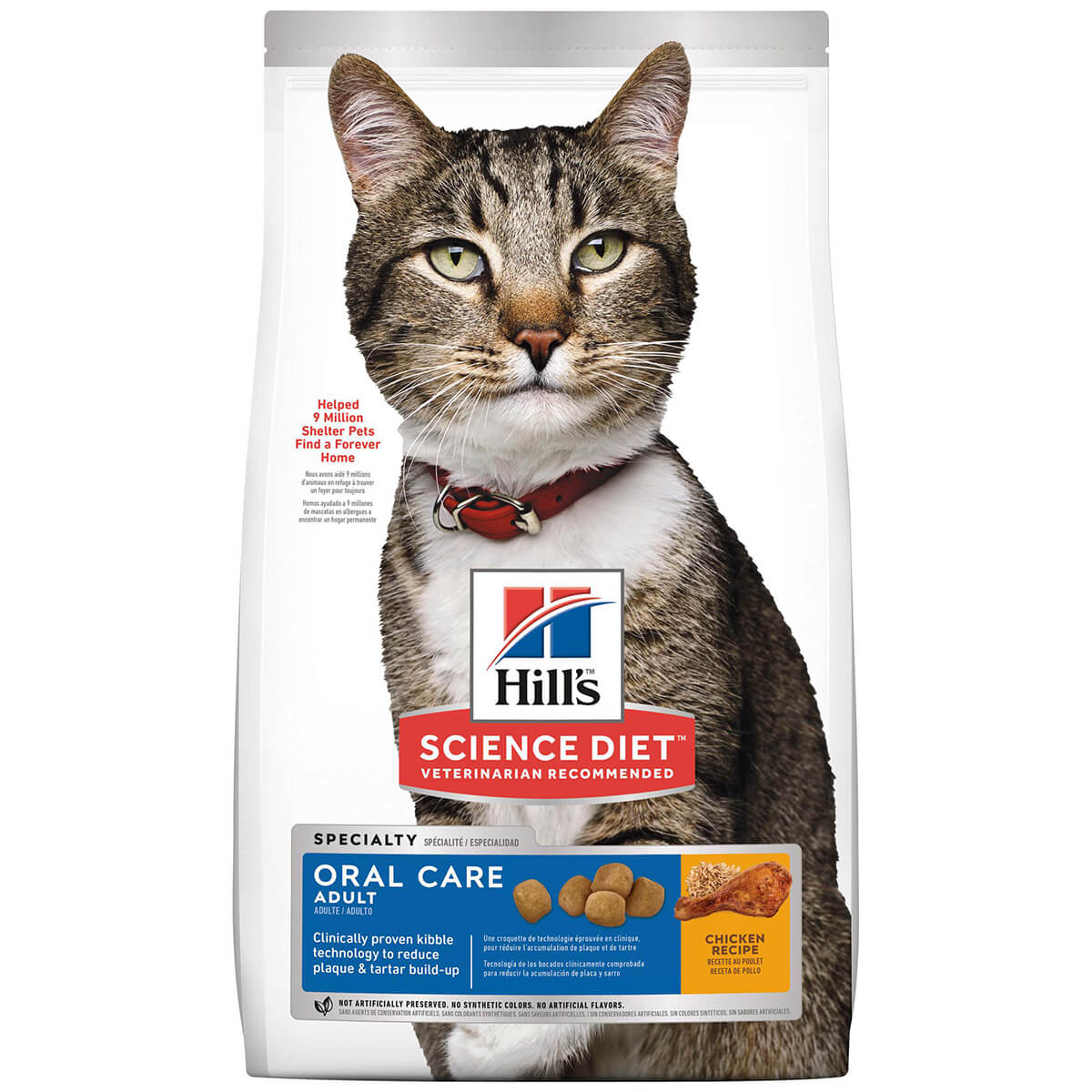 Hill's Science Diet Oral Care Adult Dry Cat Food (132617000067) [default_color]