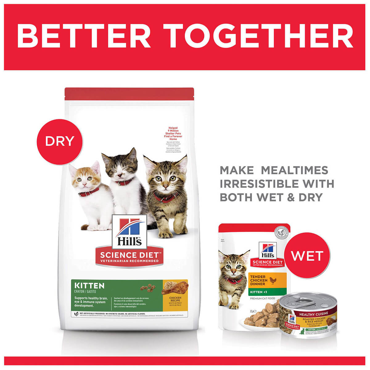 Hill's Science Diet Light Adult Chicken Dry Cat Food (132617000127) [default_color]