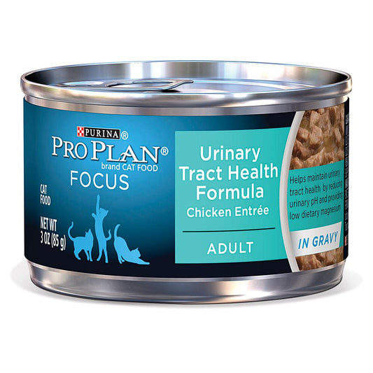 Pro Plan Focus Urinary Tract Health Adult Chicken Entree Wet Cat Food 85g (132621000052) [default_color]