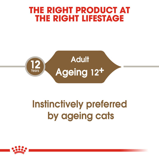 Royal Canin Ageing 12+ Senior In Gravy Wet Cat Food 85g (132622000060) [default_color]