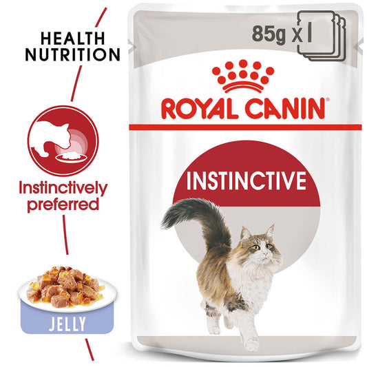 Royal Canin Instinctive Adult In Jelly Wet Cat Food 85G